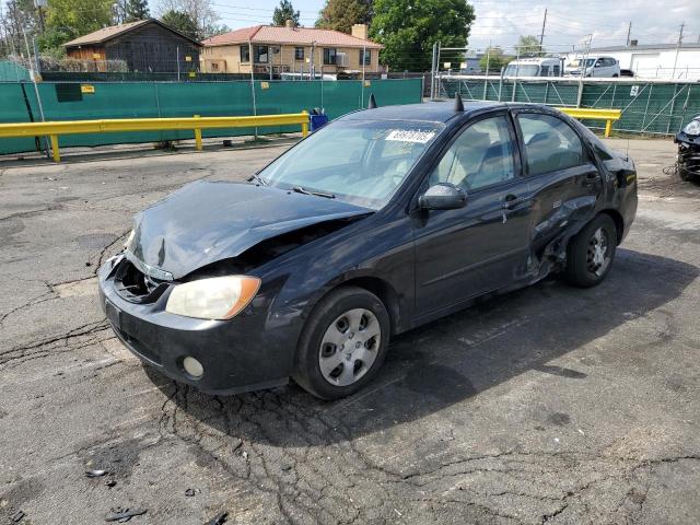 KIA SPECTRA LX 2004 with VIN KNAFE121X45010337 - Photo from auction