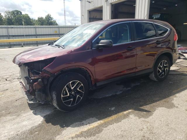 Photo 1 from auction – 2016 HONDA CR-V SE with VIN 5J6RM4H47GL017150