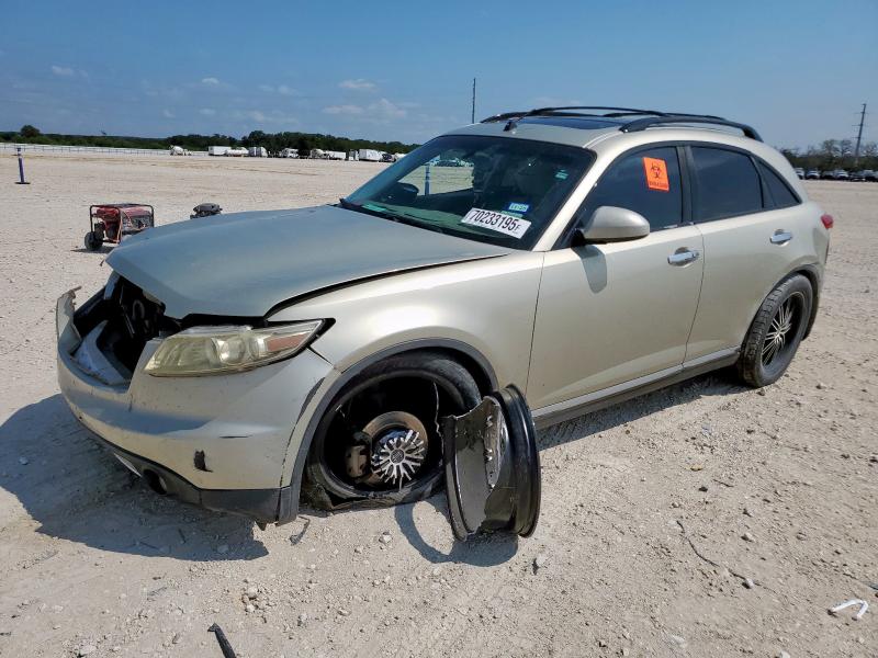 INFINITI FX35 2008 with VIN JNRAS08W58X203248 - Photo from auction