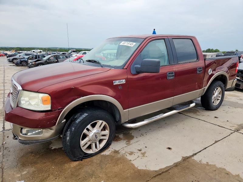 FORD F150 SUPER 2005 with VIN 1FTPW14545FA12570 - Photo from auction