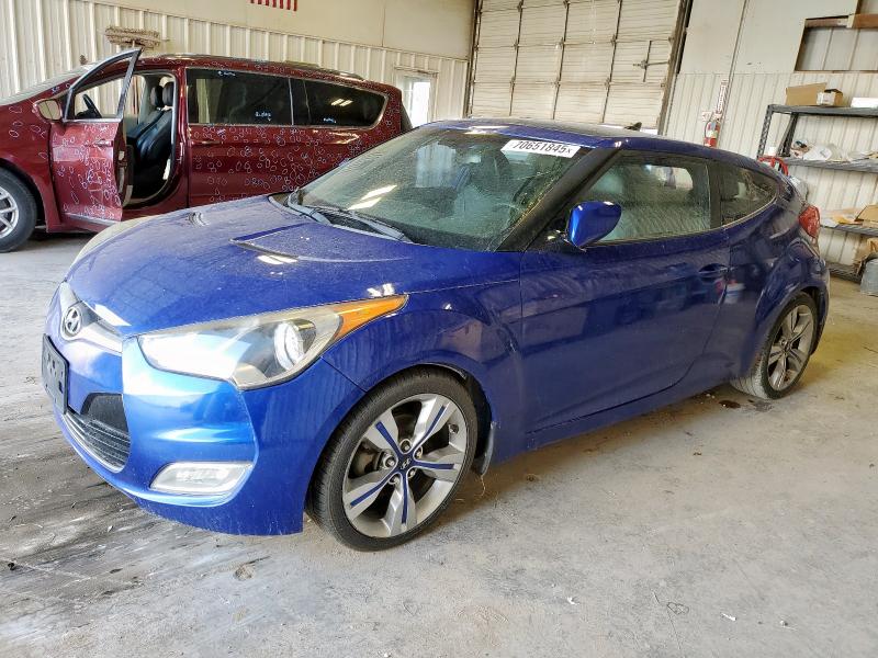 Photo 1 from auction – 2013 HYUNDAI VELOSTER with VIN KMHTC6AD9DU112847