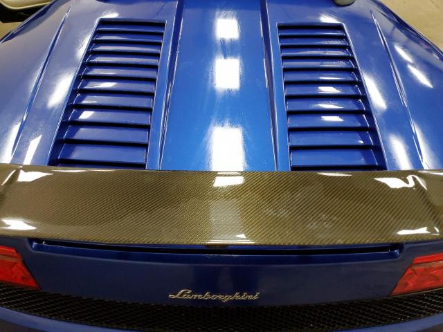 Photo 11 from auction – 2009 LAMBORGHINI GALLARDO S with VIN ZHWGU64T89LA08699