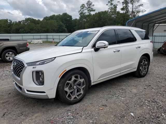 HYUNDAI PALISADE C 2022 with VIN KM8R7DHE7NU340607 - Photo from auction