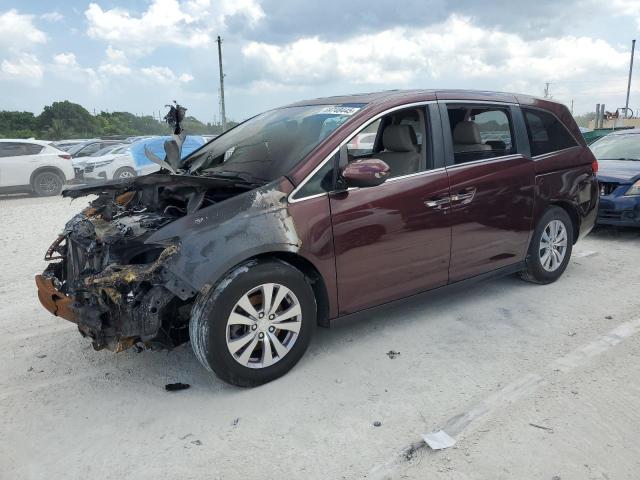 HONDA ODYSSEY EX 2015 with VIN 5FNRL5H69FB046571 - Photo from auction