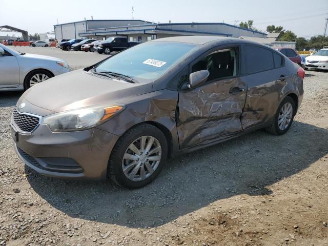 KIA FORTE LX 2014 with VIN KNAFX4A64E5159482 - Photo from auction
