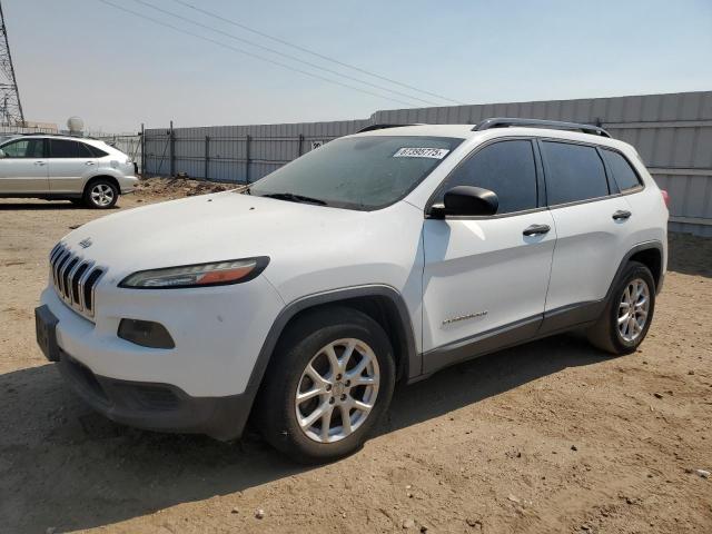 Photo 1 from auction – 2015 JEEP CHEROKEE S with VIN 1C4PJLAB4FW580338