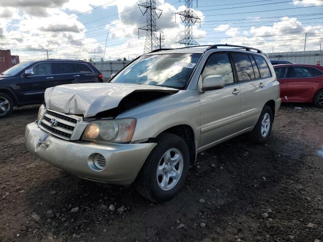 TOYOTA HIGHLANDER 2003 with VIN JTEGD21A730049945 - Photo from auction
