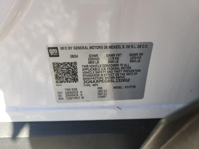 Photo 14 from auction – 2025 CHEVROLET EQUINOX LT with VIN 3GNAXPEG5SL132652