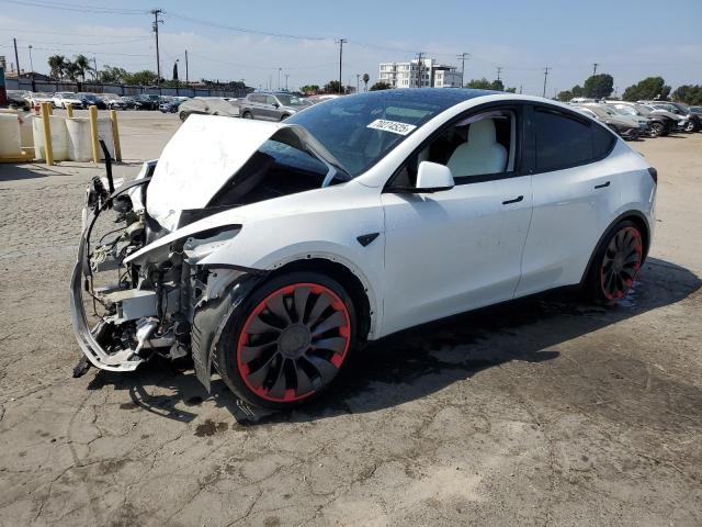 TESLA MODEL Y 2023 with VIN 7SAYGDEF1PF915490 - Photo from auction