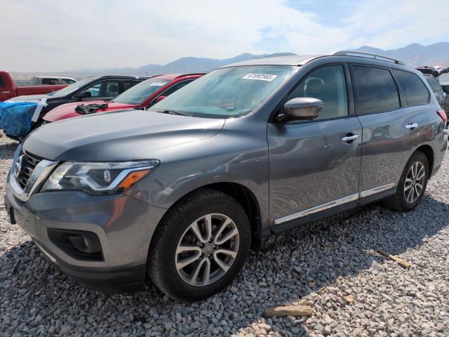 NISSAN PATHFINDER 2018 with VIN 5N1DR2MM3JC663882 - Photo from auction