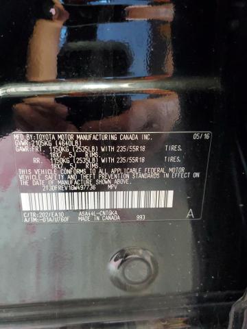 Photo 14 from auction – 2016 TOYOTA RAV4 LIMIT with VIN 2T3DFREV1GW497736