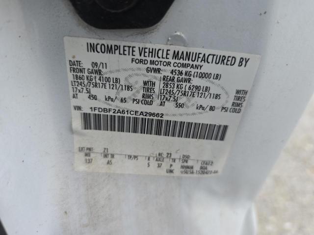 Photo 10 from auction – 2012 FORD F250 SUPER with VIN 1FDBF2A61CEA29662