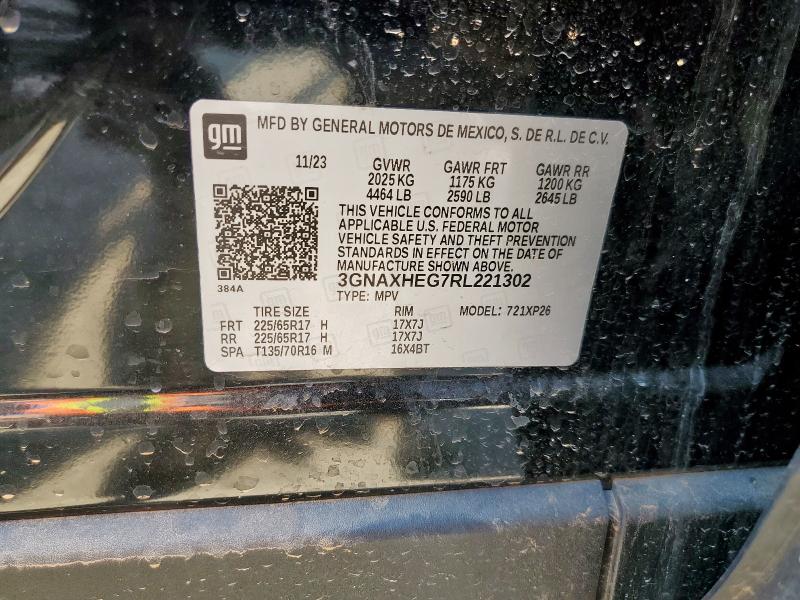 Photo 14 from auction – 2024 CHEVROLET EQUINOX LS with VIN 3GNAXHEG7RL221302
