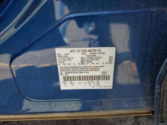 Photo 14 from auction – 2020 FORD EDGE TITAN with VIN 2FMPK4K92LBB10140