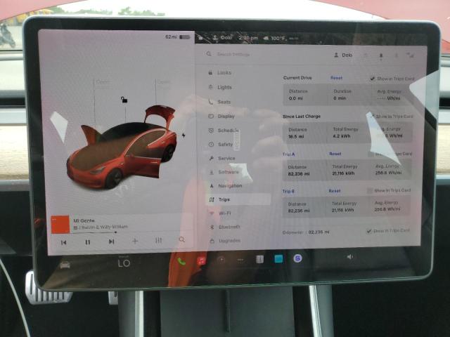 Photo 9 from auction – 2018 TESLA MODEL 3 with VIN 5YJ3E1EA6JF153832