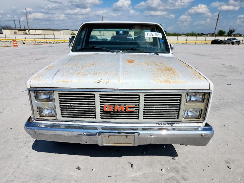 Photo 5 from auction – 1985 GMC C1500 with VIN 1GTDC14H2FJ510335