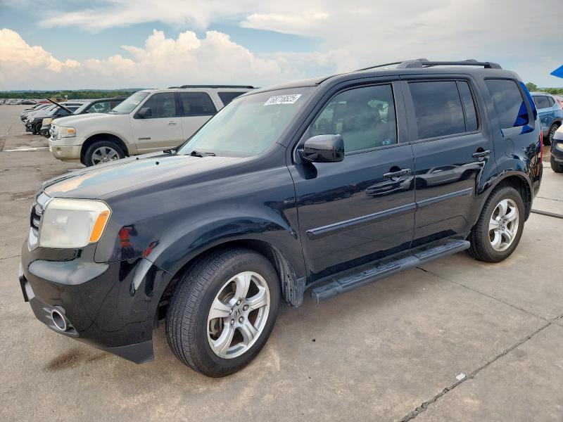 HONDA PILOT EX 2012 with VIN 5FNYF3H44CB014810 - Photo from auction