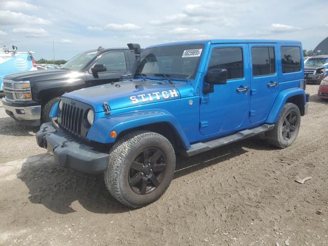 JEEP WRANGLER U 2014 with VIN 1C4BJWEG5EL322492 - Photo from auction