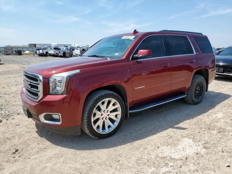 GMC YUKON SLT 2020 with VIN 1GKS2BKC8LR136953 - Photo from auction