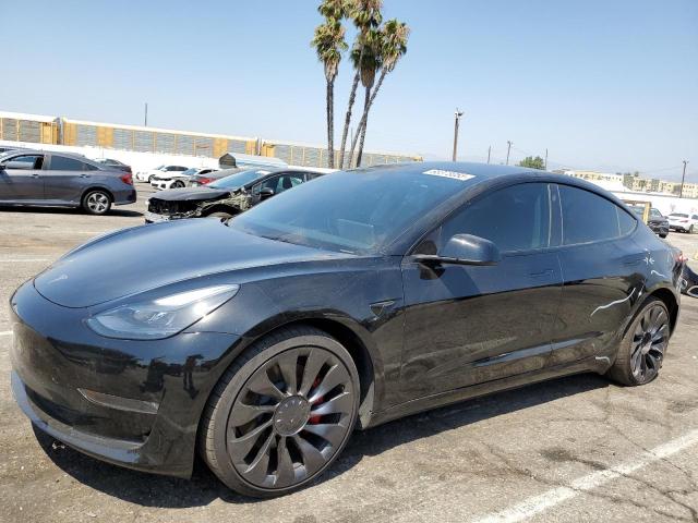 TESLA MODEL 3 2023 with VIN 5YJ3E1EC5PF636982 - Photo from auction