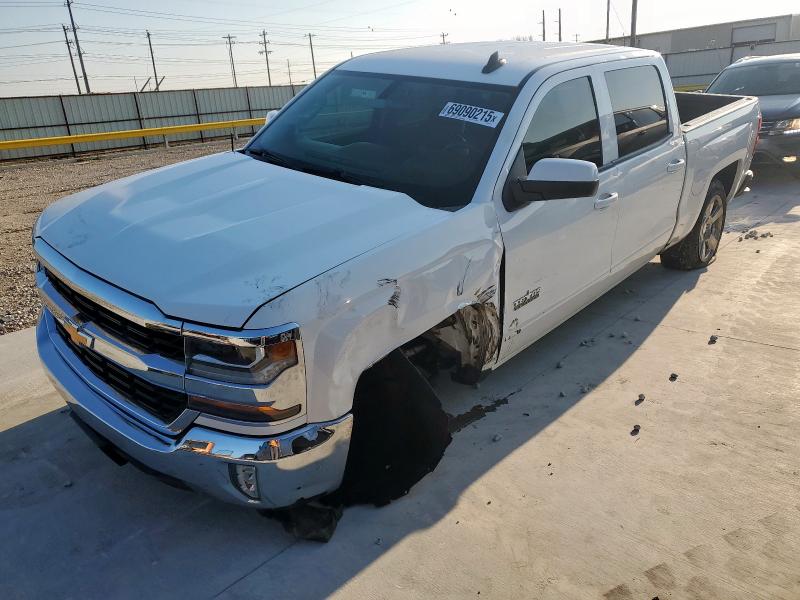 CHEVROLET SILVERADO 2018 with VIN 3GCPCREC6JG548532 - Photo from auction