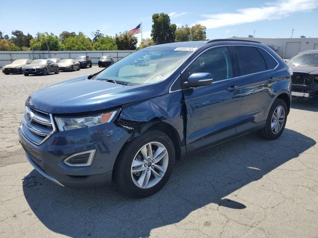 FORD EDGE SEL 2017 with VIN 2FMPK3J93HBC10654 - Photo from auction