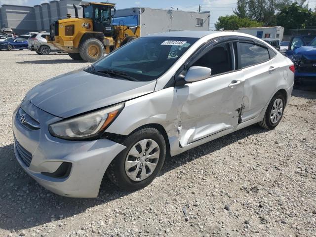 HYUNDAI ACCENT SE 2016 with VIN KMHCT4AE5GU980250 - Photo from auction