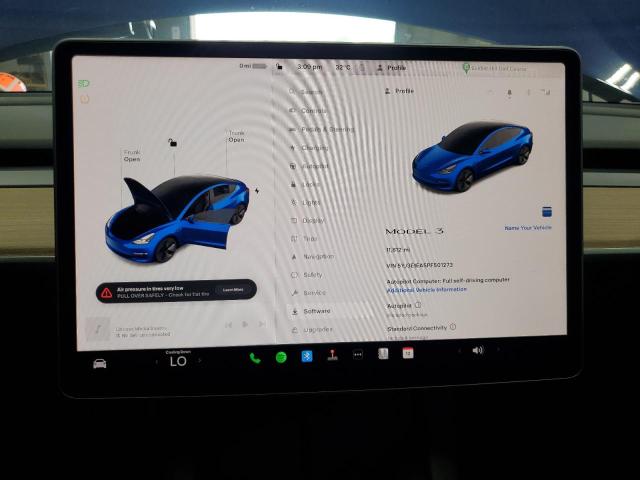 Photo 9 from auction – 2023 TESLA MODEL 3 with VIN 5YJ3E1EA5PF501273
