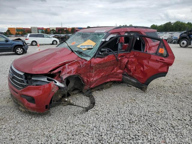 FORD EXPLORER X 2021 with VIN 1FMSK8DH3MGB91021 - Photo from auction