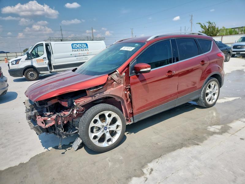 FORD ESCAPE TITANIUM 2015 with VIN 1FMCU0JX7FUB19268 - Photo from auction