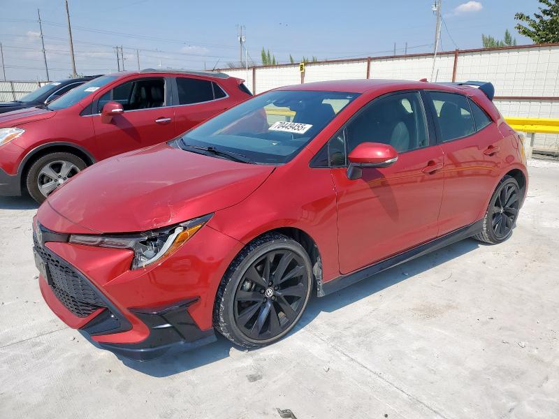 TOYOTA COROLLA SE 2021 with VIN JTND4MBE6M3108984 - Photo from auction