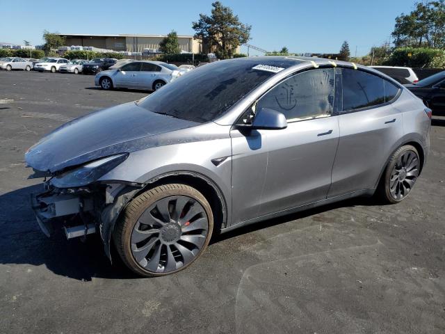 TESLA MODEL Y 2025 with VIN 7SAYGDEF4SF232272 - Photo from auction