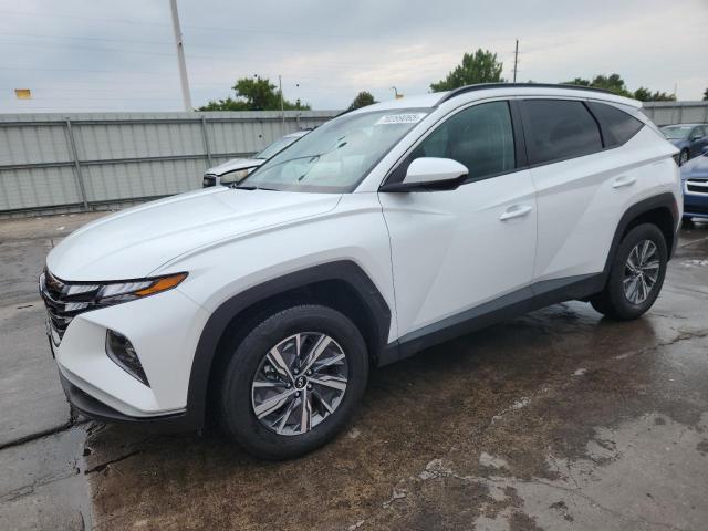 HYUNDAI TUCSON BLU 2024 with VIN KM8JBCD17RU233099 - Photo from auction