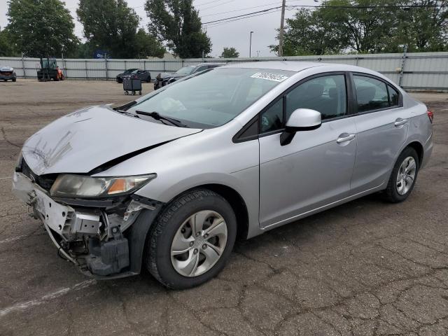 HONDA CIVIC LX 2013 with VIN 19XFB2F56DE228035 - Photo from auction