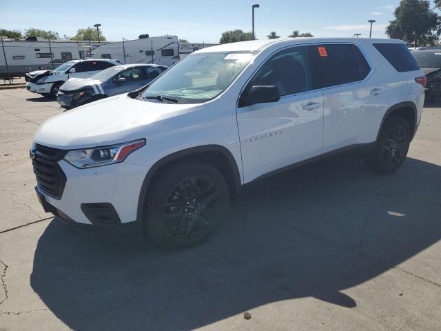 CHEVROLET TRAVERSE LS 2020 with VIN 1GNERFKW2LJ171077 - Photo from auction