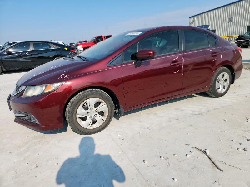 HONDA CIVIC LX 2015 with VIN 2HGFB2F55FH521983 - Photo from auction