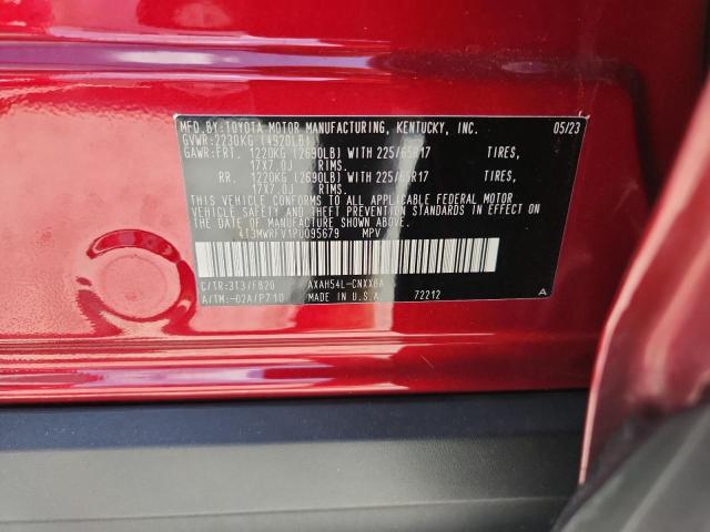 Photo 14 from auction – 2023 TOYOTA RAV4 LE with VIN 4T3MWRFV1PU095679