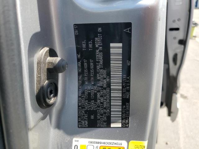 Photo 14 from auction – 2017 TOYOTA SIENNA LE with VIN 5TDKZ3DC9HS892083