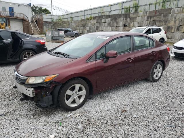 Фото 1 с аукциона – 2012 HONDA CIVIC LX с VIN 19XFB2E55CE035360