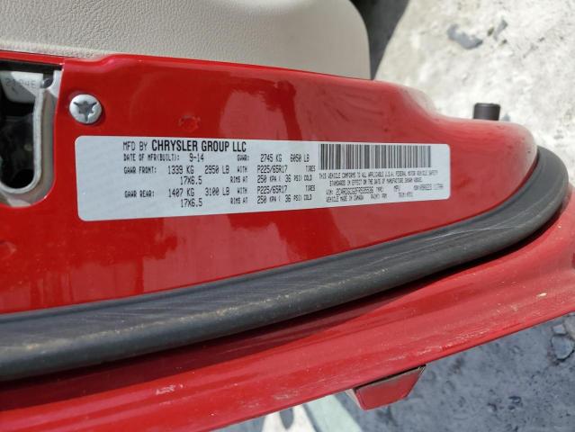Photo 14 from auction – 2015 DODGE GRAND CARA with VIN 2C4RDGCG2FR535536