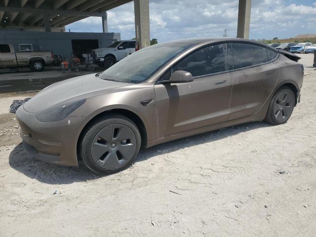 TESLA MODEL 3 2023 with VIN 5YJ3E1EAXPF566121 - Photo from auction