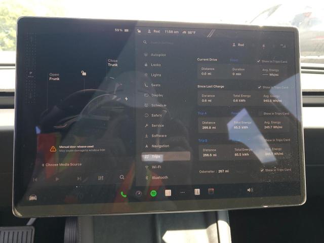 Photo 9 from auction – 2025 TESLA MODEL 3 with VIN 5YJ3E1EA2SF043877