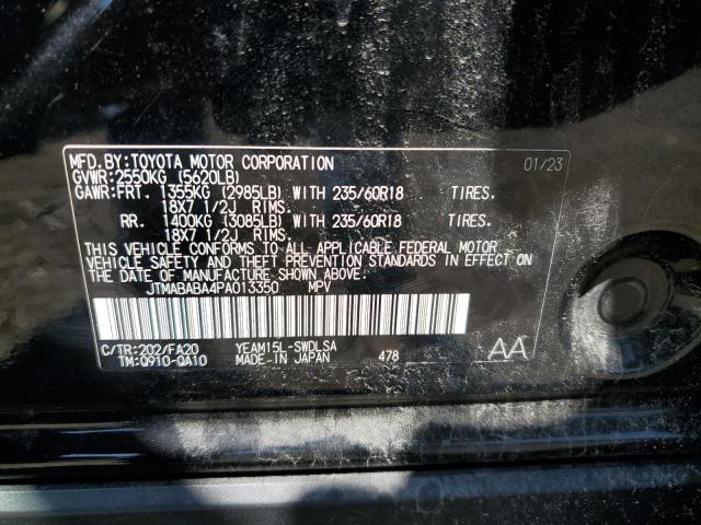 Photo 14 from auction – 2023 SUBARU SOLTERRA P with VIN JTMABABA4PA013350