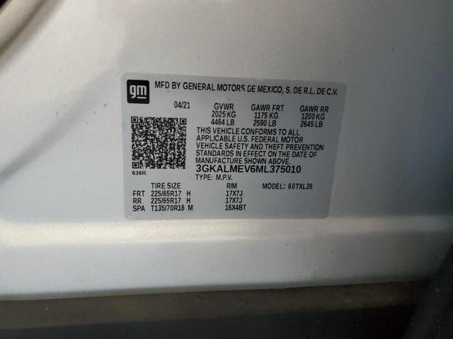 Photo 14 from auction – 2021 GMC TERRAIN SL with VIN 3GKALMEV6ML375010