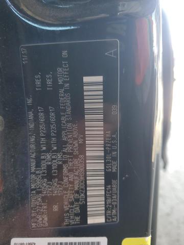 Photo 14 from auction – 2017 TOYOTA SIENNA LE with VIN 5TDKZ3DC9HS900358