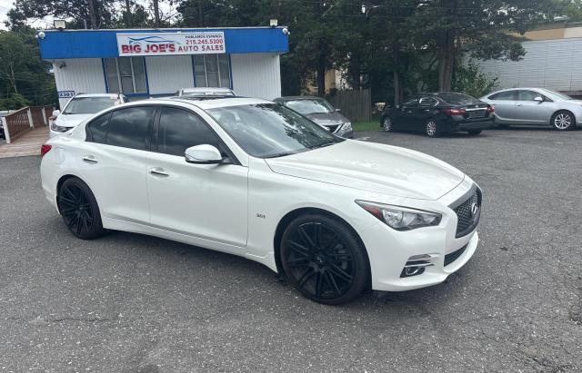 INFINITI Q50 PREMIU 2017 with VIN JN1EV7AP6HM743636 - Photo from auction