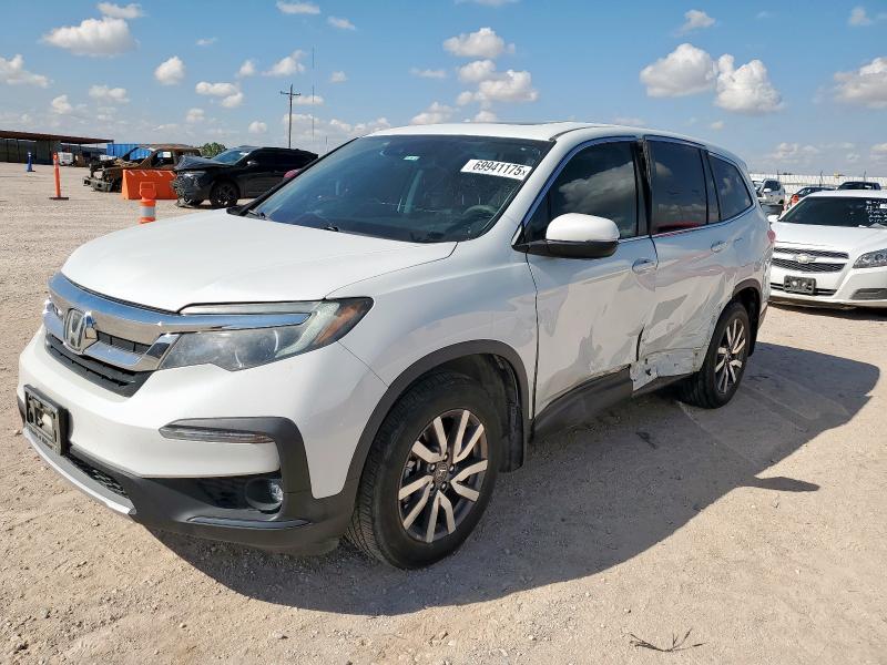 Photo 1 from auction – 2021 HONDA PILOT EXL with VIN 5FNYF5H56MB045434