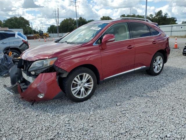 LEXUS RX 450H 2011 with VIN JTJBC1BA0B2036822 - Photo from auction