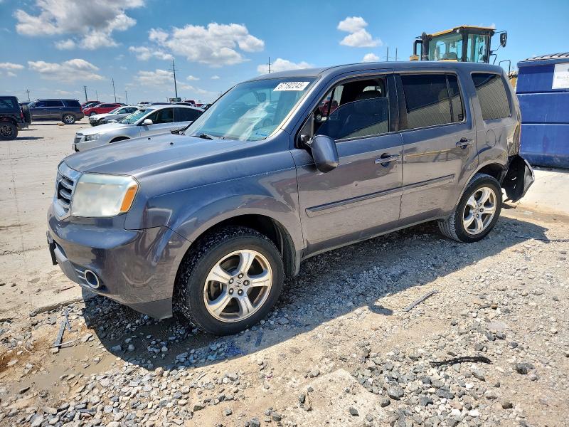 HONDA PILOT 2014 with VIN 5FNYF3H68EB022011 - Photo from auction