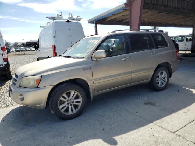 TOYOTA HIGHLANDER 2006 with VIN JTEDW21A760015067 - Photo from auction